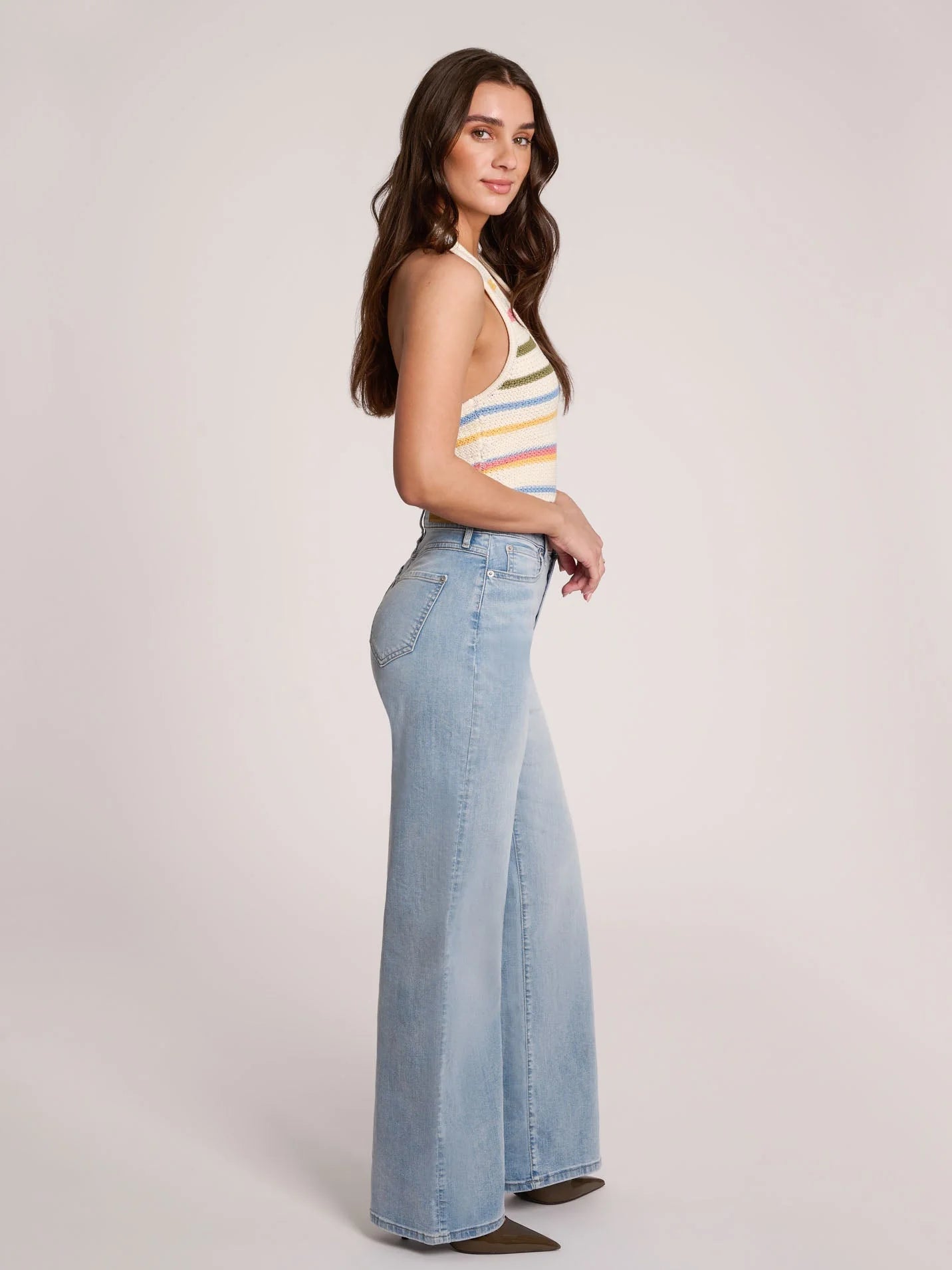 Jeans Lily coupe très évasée - BEGONIA - Yoga Jeans