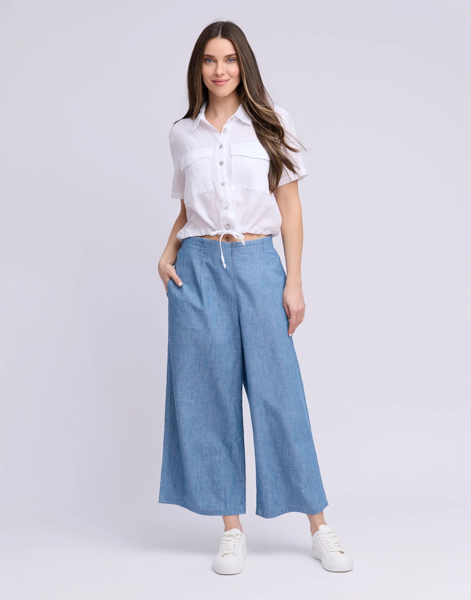 Jeans Lily à jambes larges - MALALA - Yoga Jeans