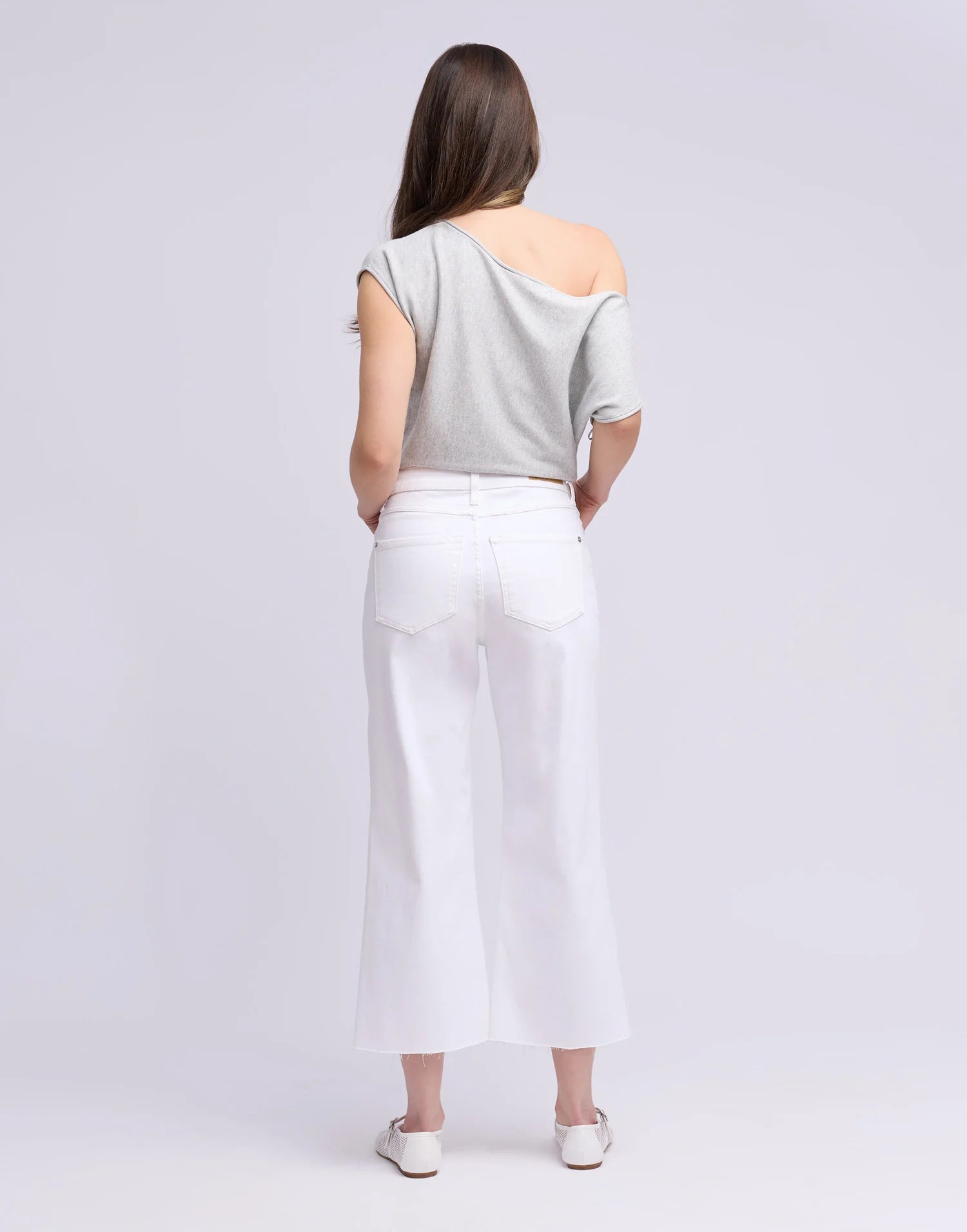 Jeans Lily à jambes larges - OPRAH BLANC - Yoga Jeans