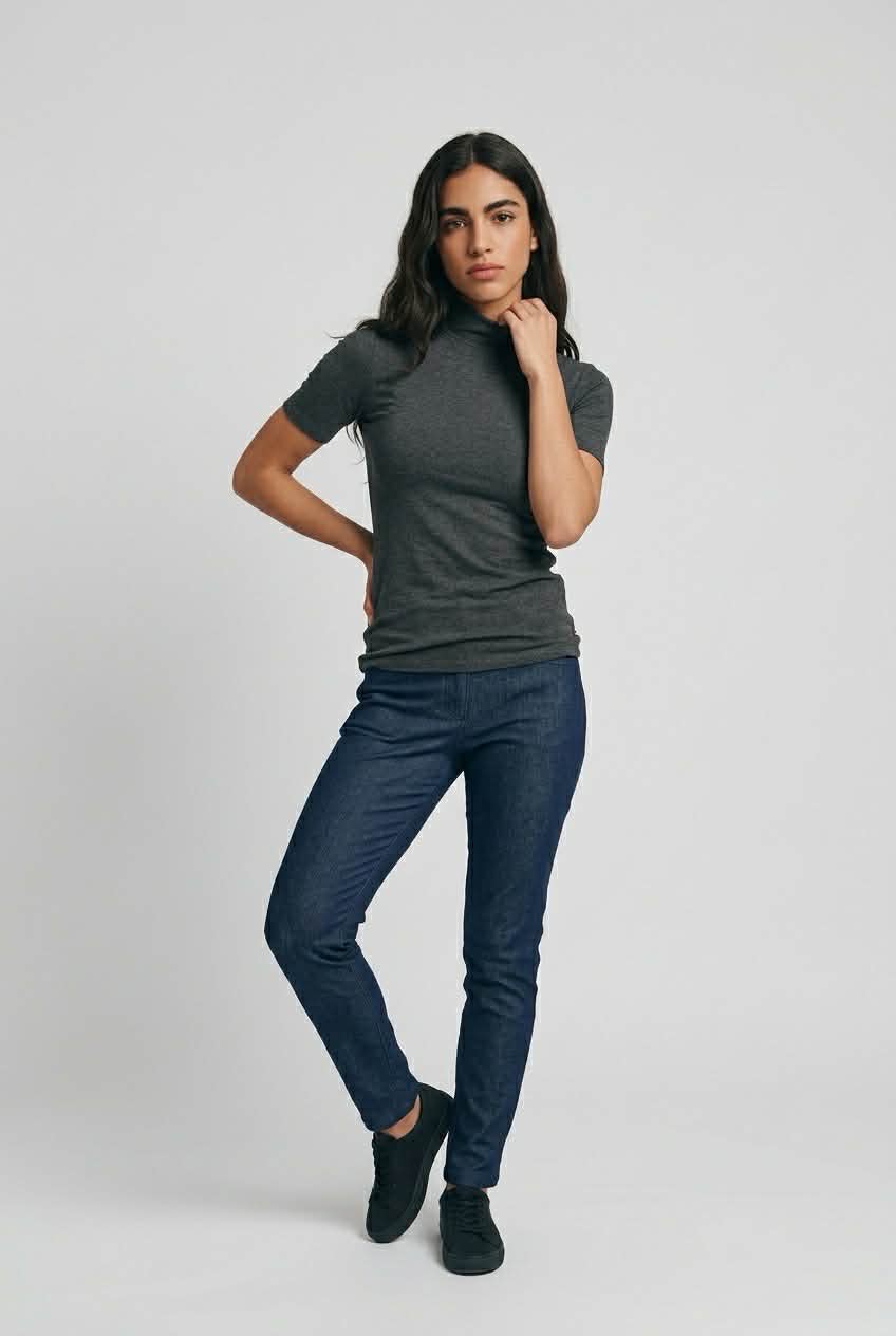 Camille - Chandail manches courtes ultra doux en bambou