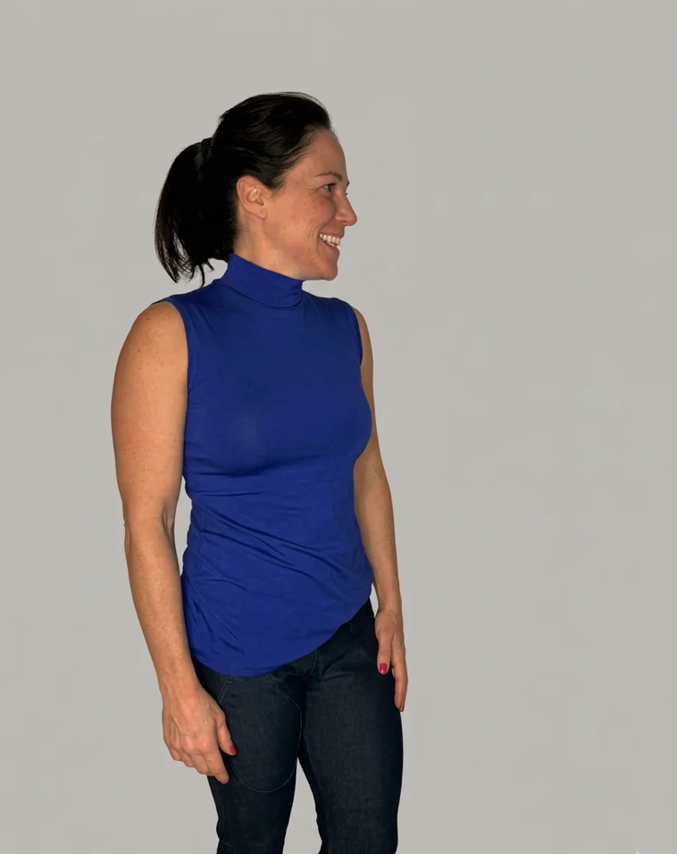 Camille - Ultra-soft bamboo short-sleeved sweater