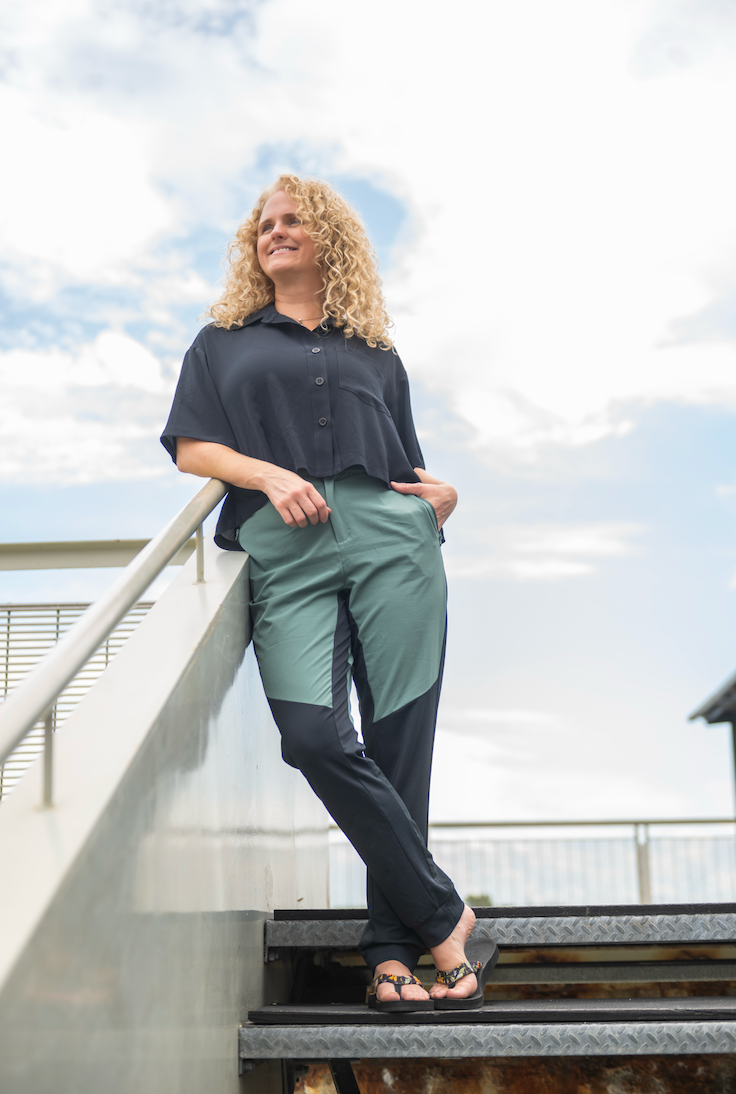Anita - Pantalon léger à taille haute