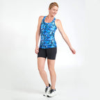 Nelly - High-waisted maxi shorts with pockets - 6-inch length