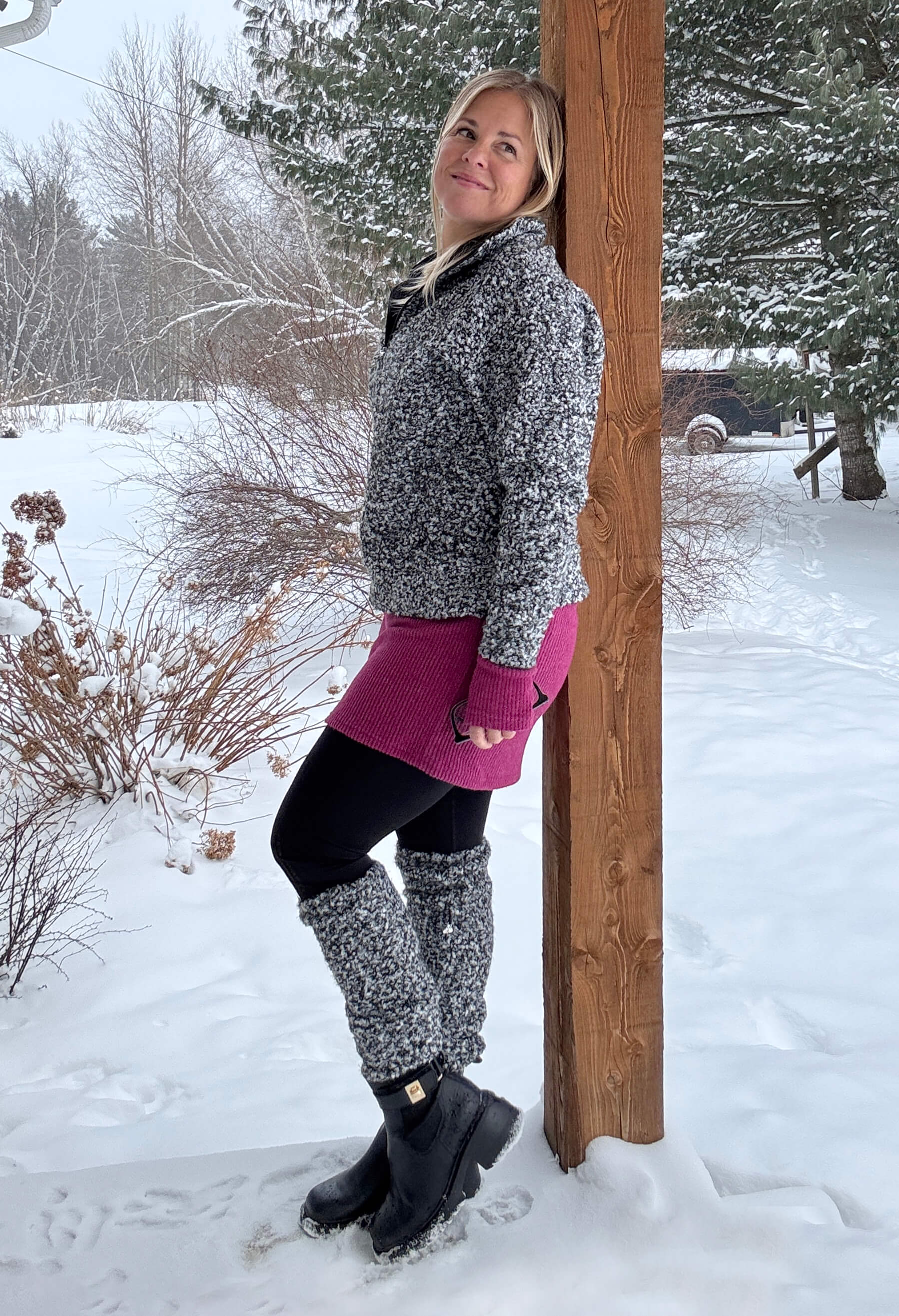 Charlotte - Jambières bouclées