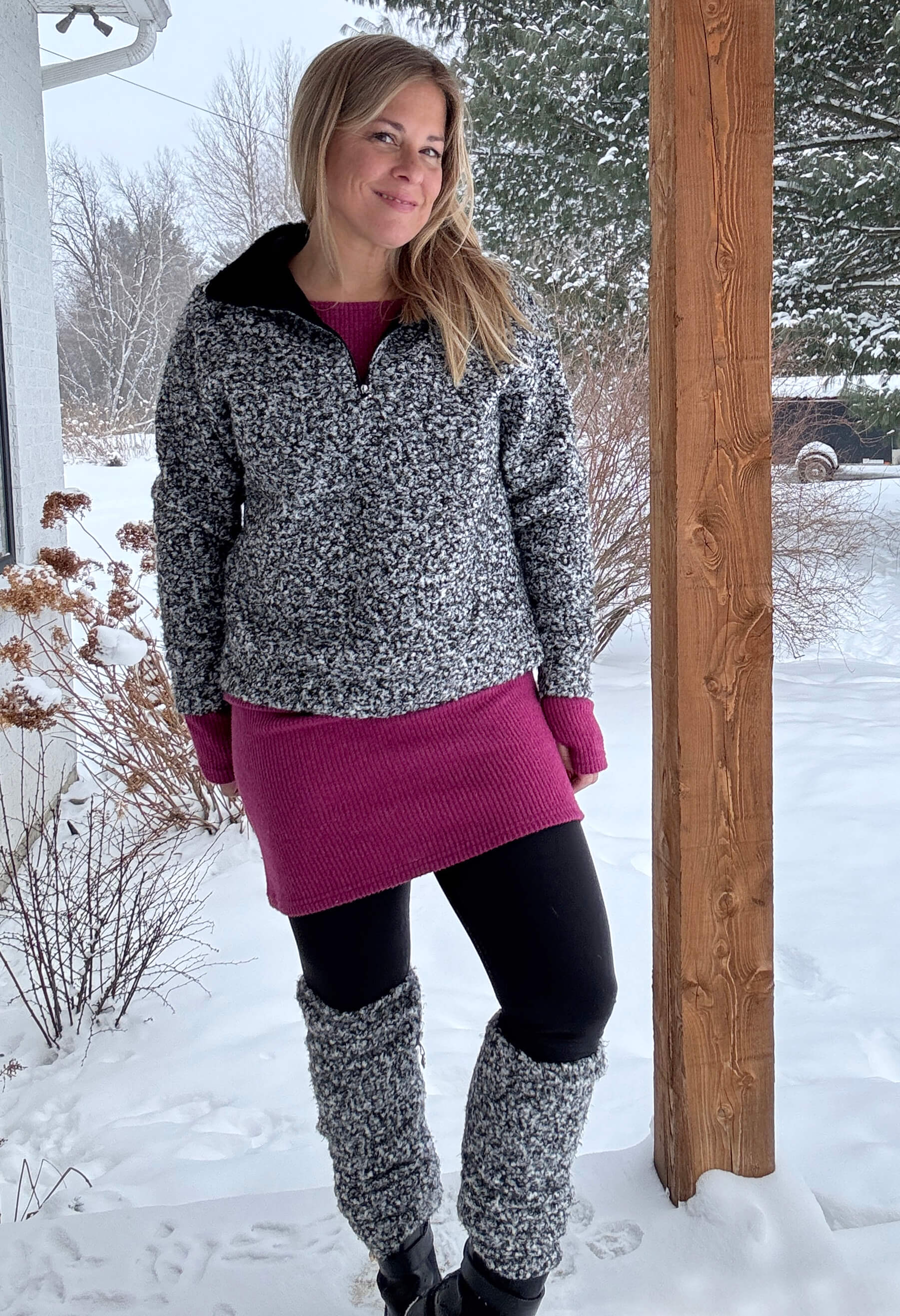 Charlotte - Jambières bouclées