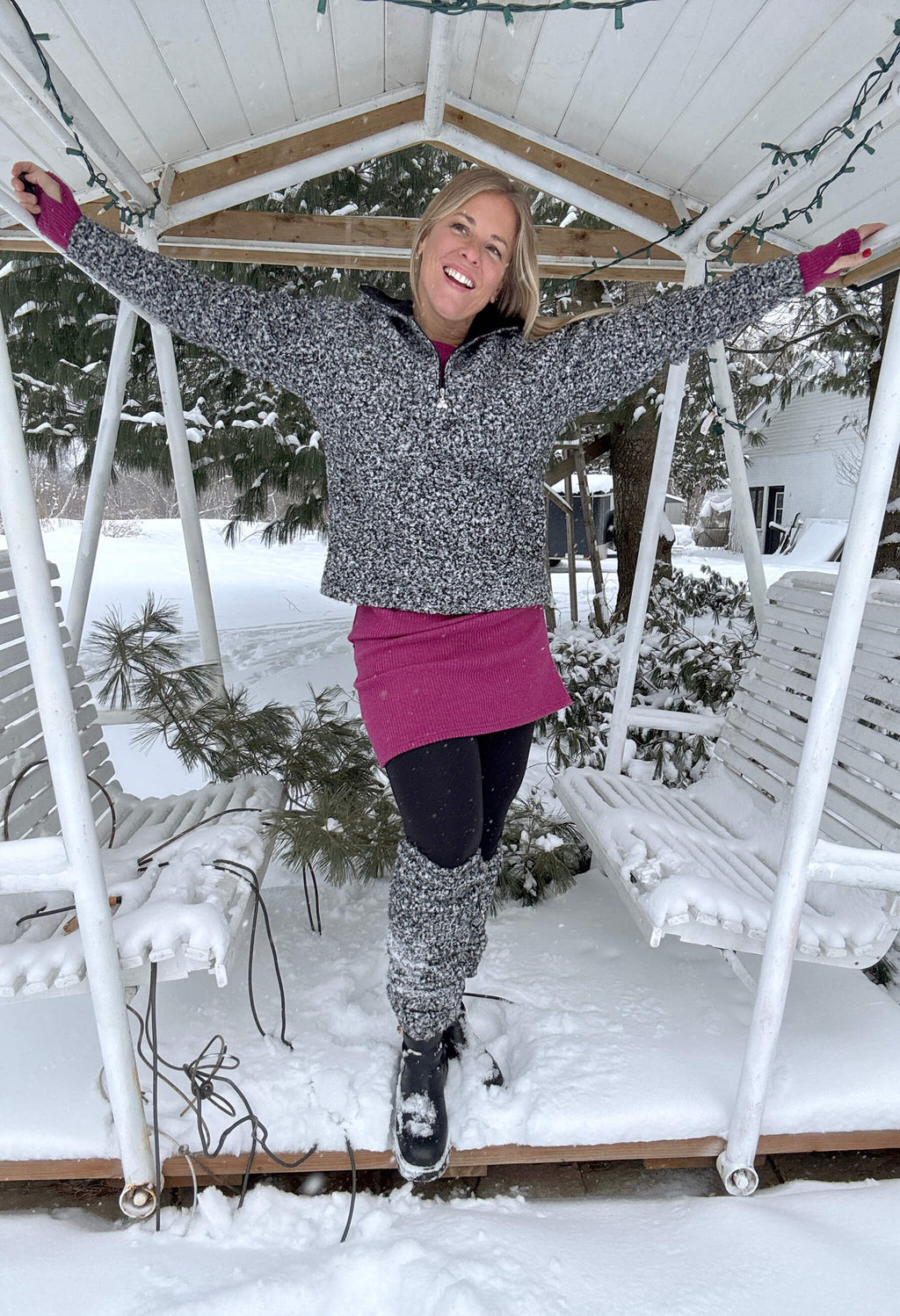 Charlotte - Jambières bouclées