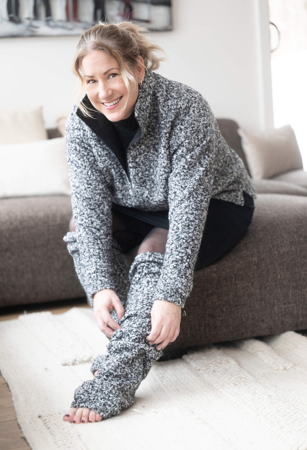 Charlotte - Jambières bouclées