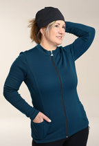 Jade - Veste en Polartec à manches longues et coupe ajustée