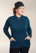 Jade - Veste en Polartec à manches longues et coupe ajustée