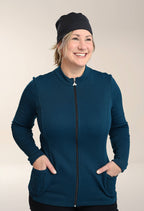 Jade - Veste en Polartec à manches longues et coupe ajustée