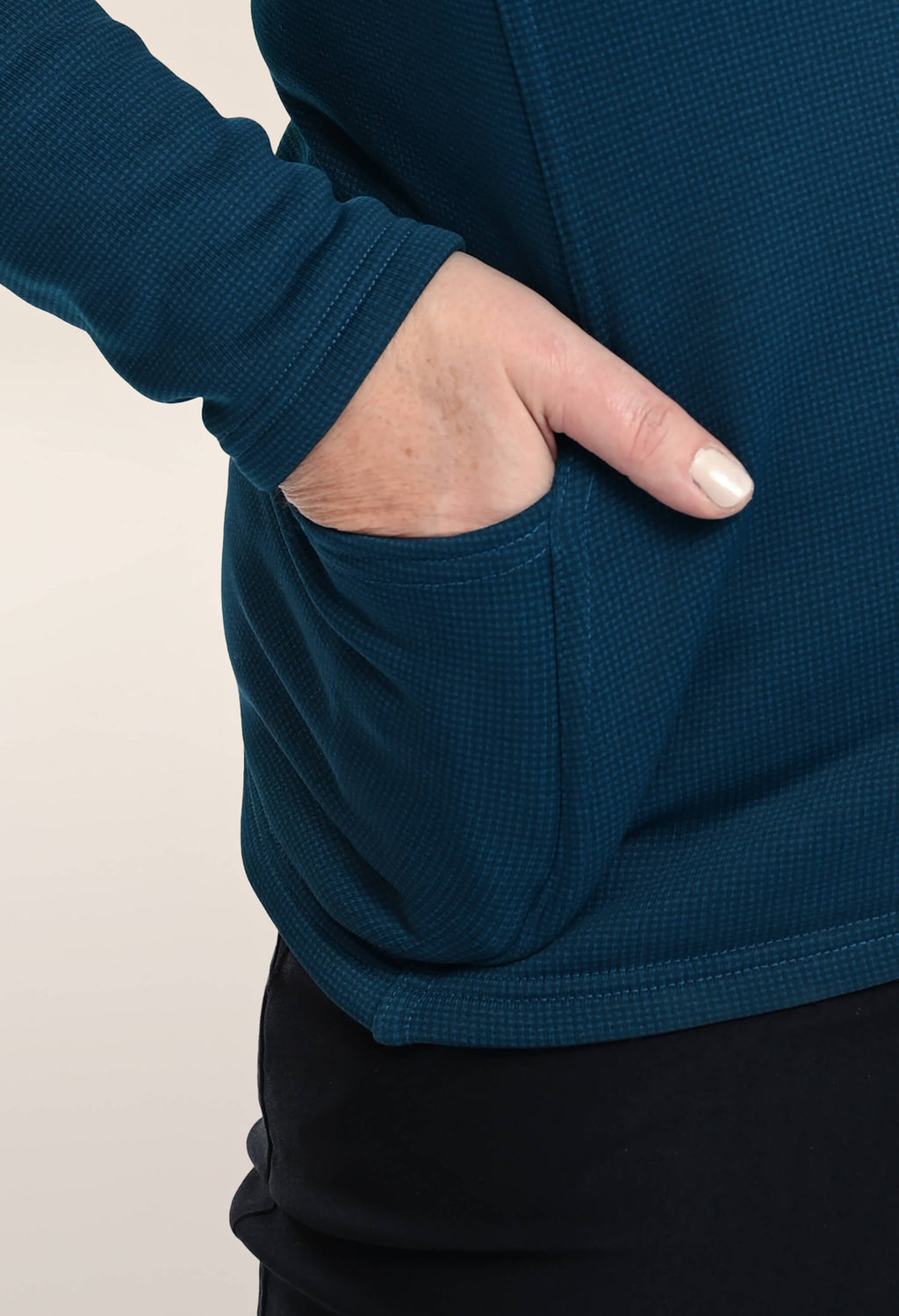 Jade - Veste en Polartec à manches longues et coupe ajustée