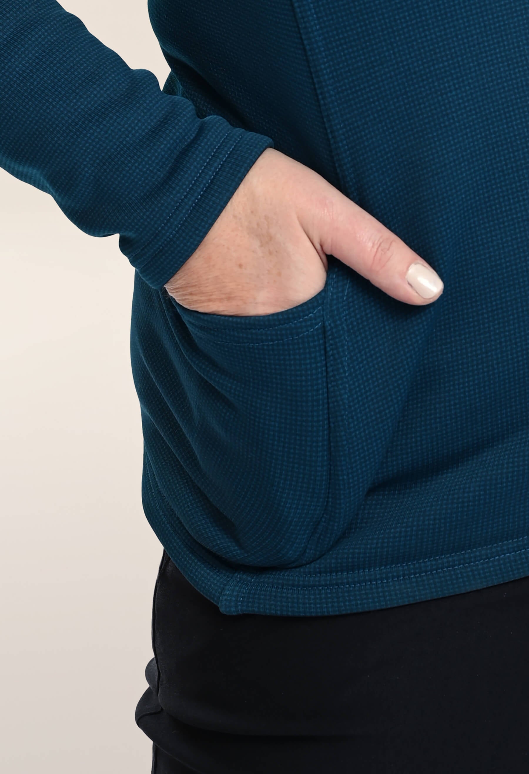 Jade - Veste en Polartec à manches longues et coupe ajustée