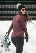 Jade - Veste en Polartec à manches longues et coupe ajustée