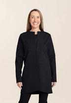Juliana - Long, elegant jacket with side pockets