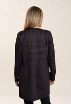 Juliana - Long, elegant jacket with side pockets