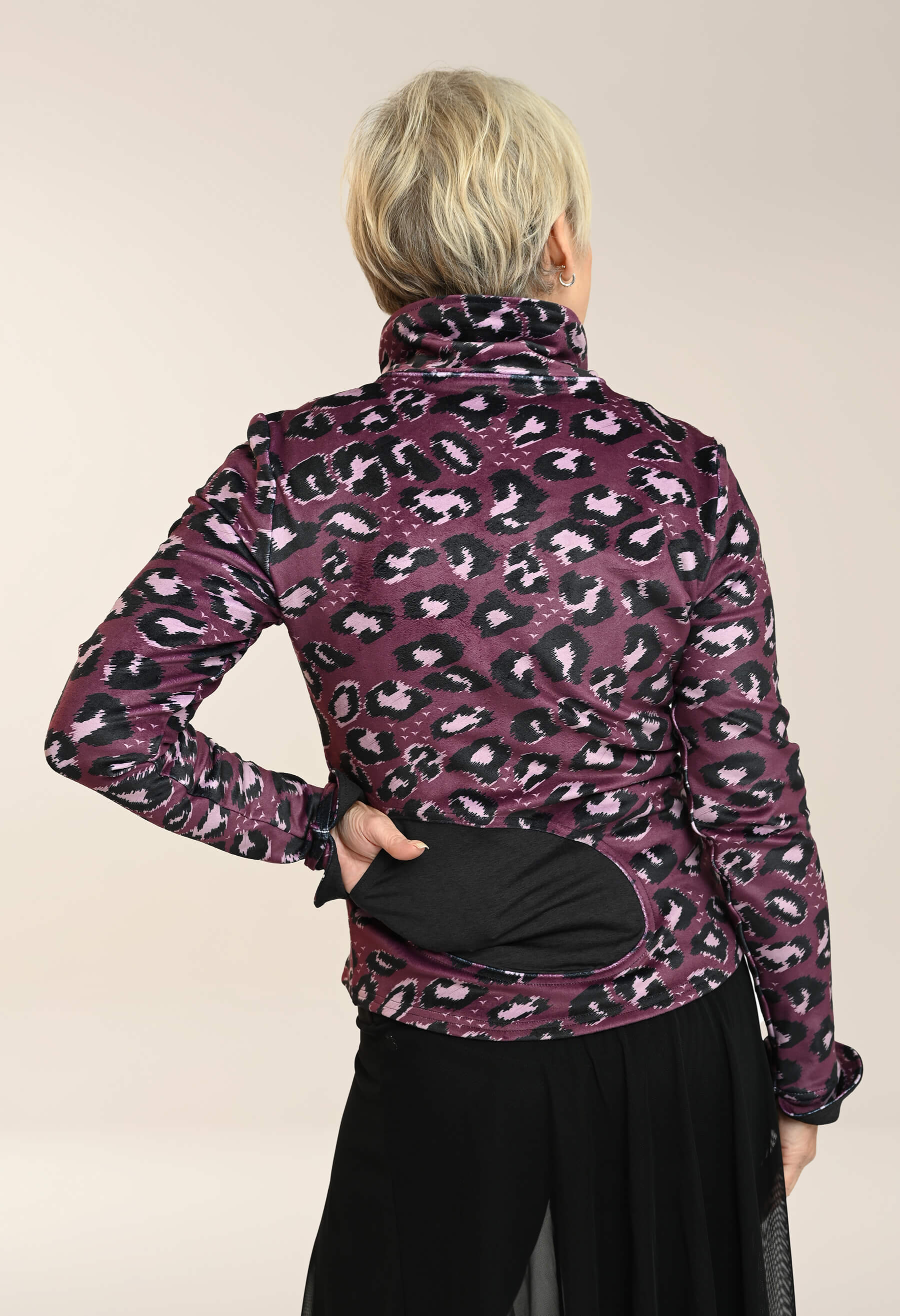 Maria - Veste au motif félin