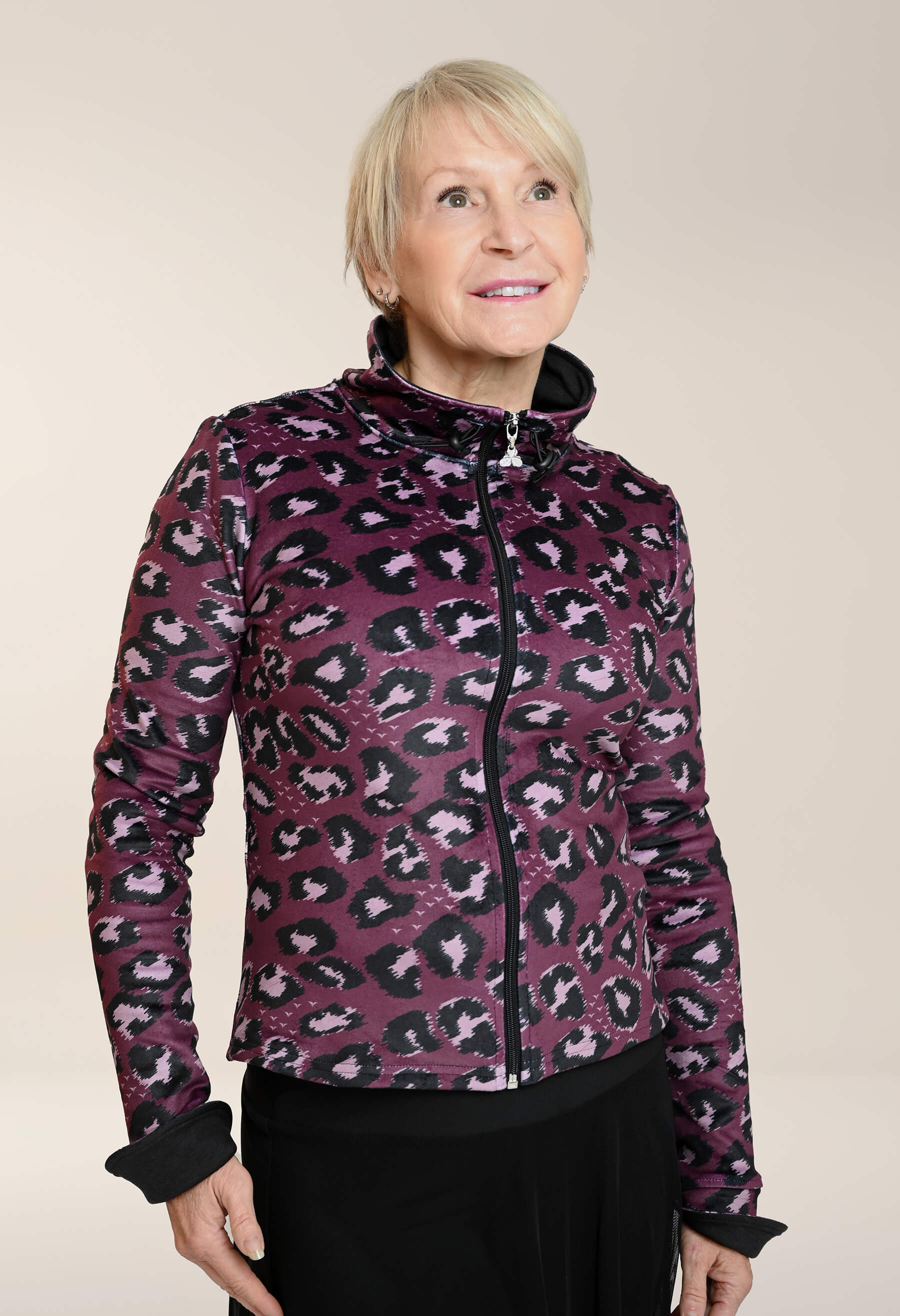 Maria - Veste au motif félin