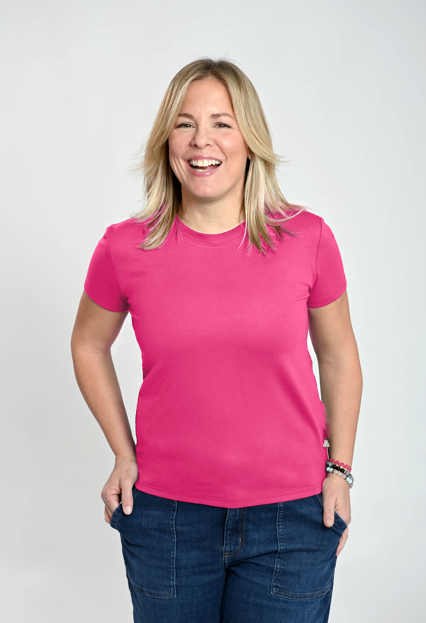 Nadia - Chandail à manches courtes en PDR