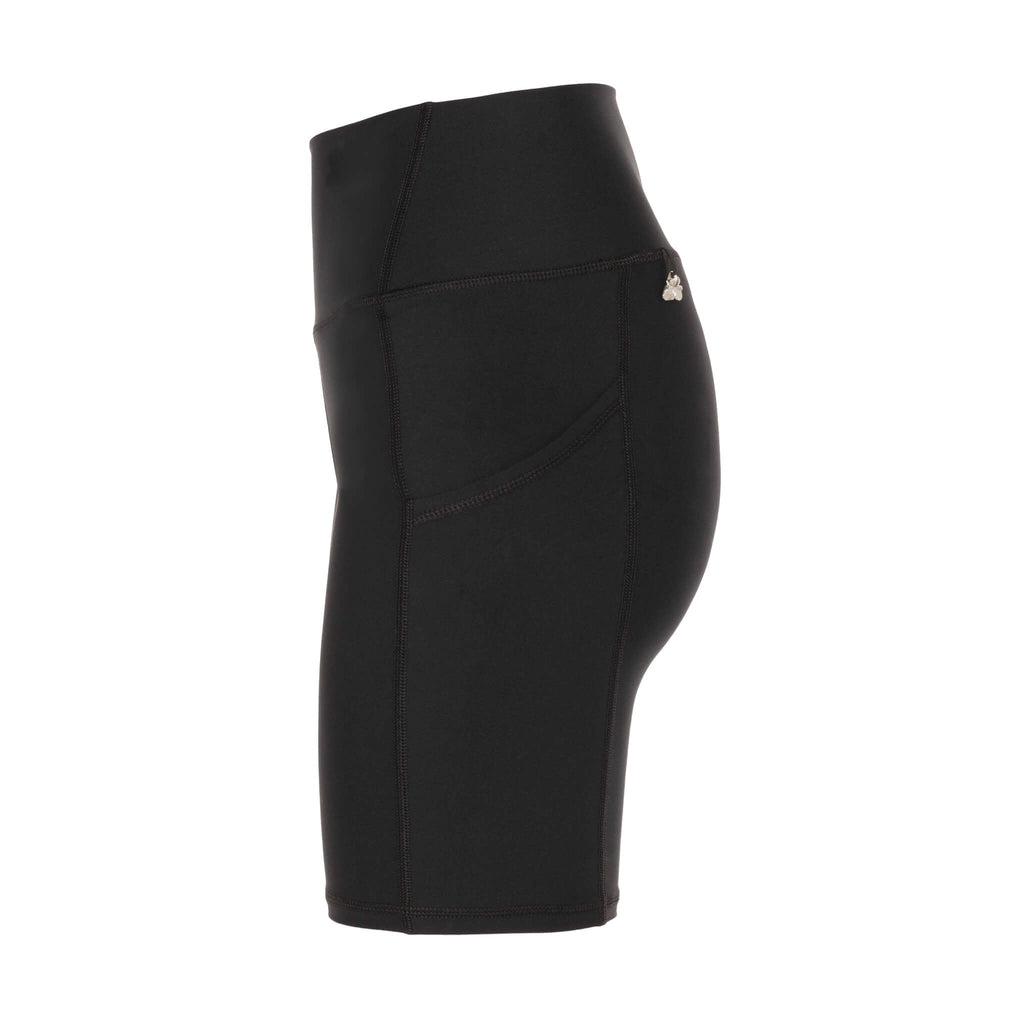 Nelly - High-waisted maxi shorts with pockets - 6-inch length