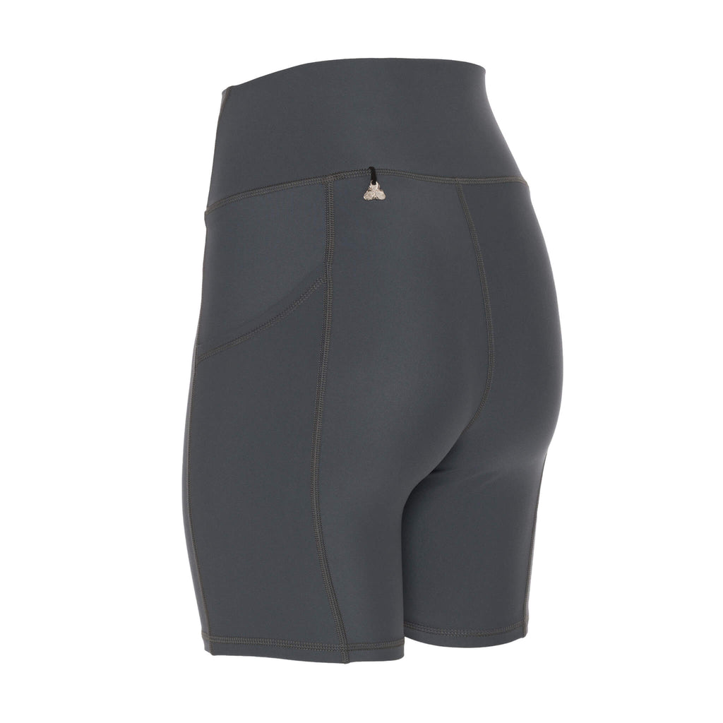 Nelly - High-waisted maxi shorts with pockets - 6-inch length