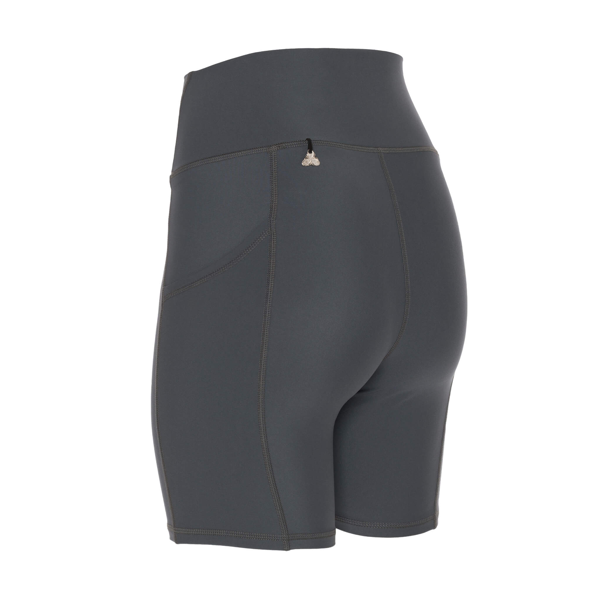 Nelly - High-waisted maxi shorts with pockets - 6-inch length