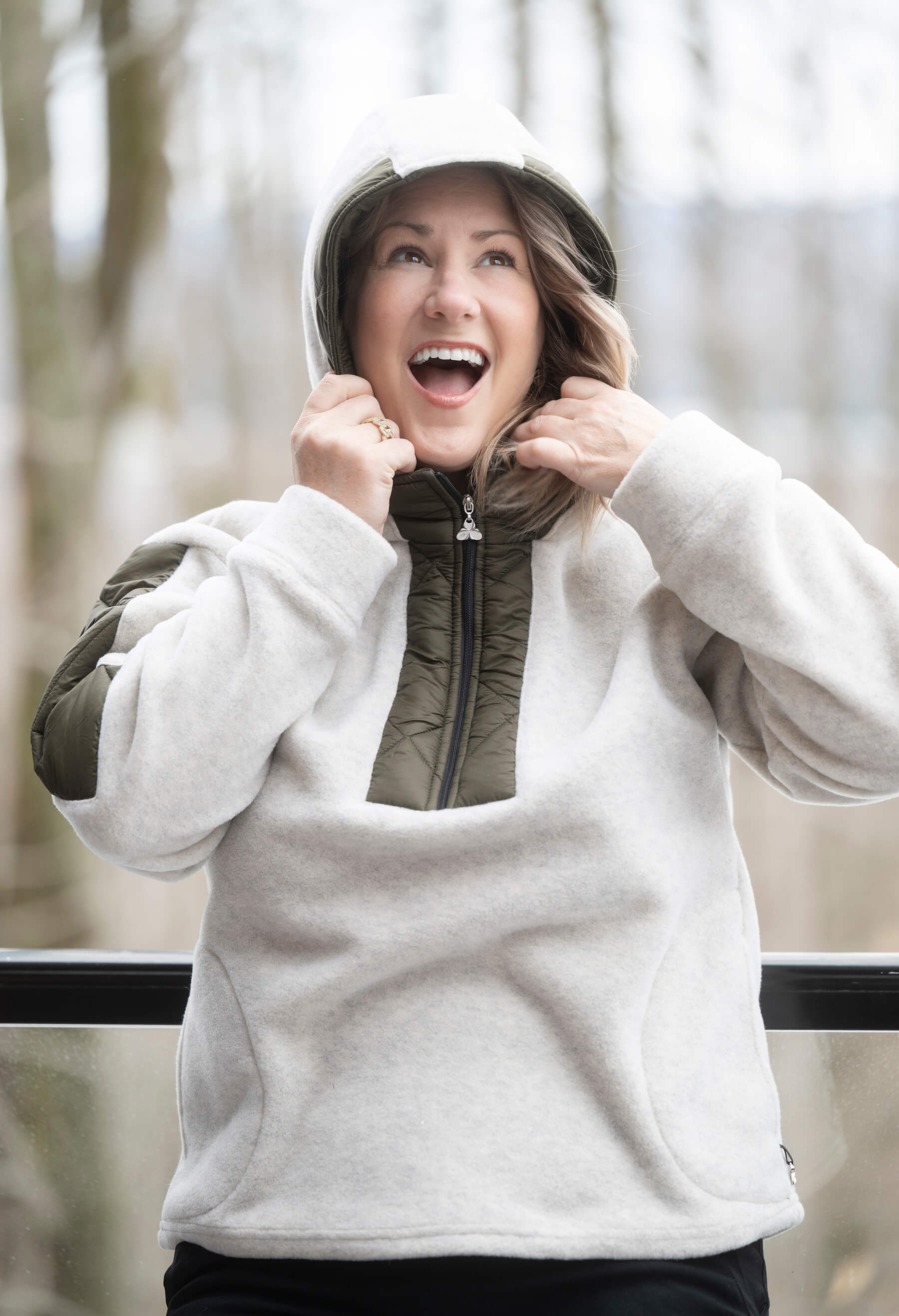 Nita - Manteau polaire avec capuchon