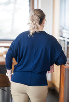 Rose-Marie - Chandail fluide et ample à manches dolman