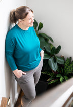 Rose-Marie - Chandail fluide et ample à manches dolman