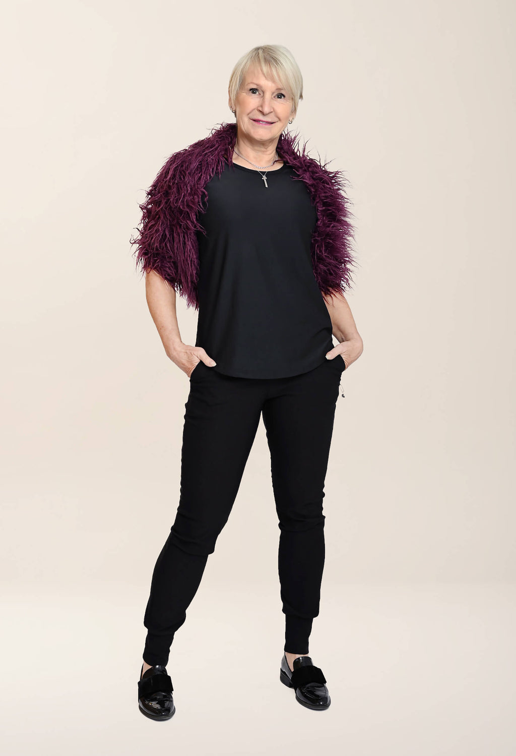 Sasha - Pantalon semi-ajusté