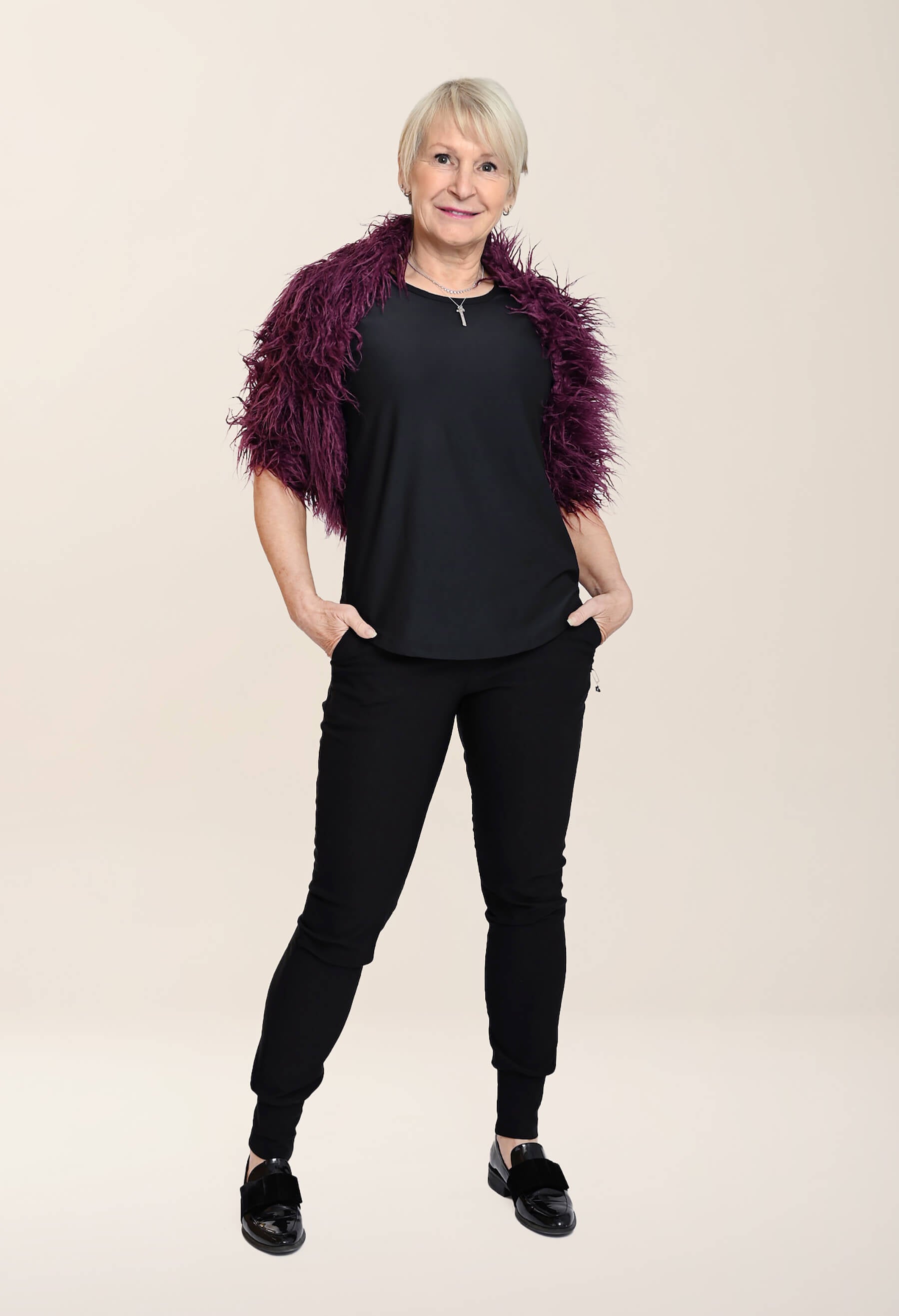 Sasha - Pantalon semi-ajusté