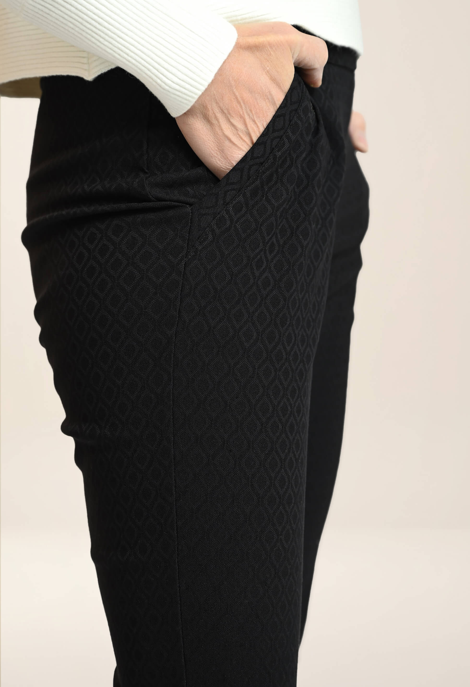 Sasha - Pantalon texturé