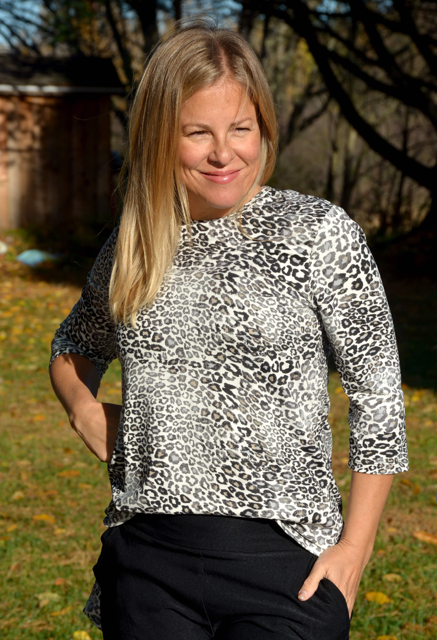 Olivia - Chandail à manches 3/4