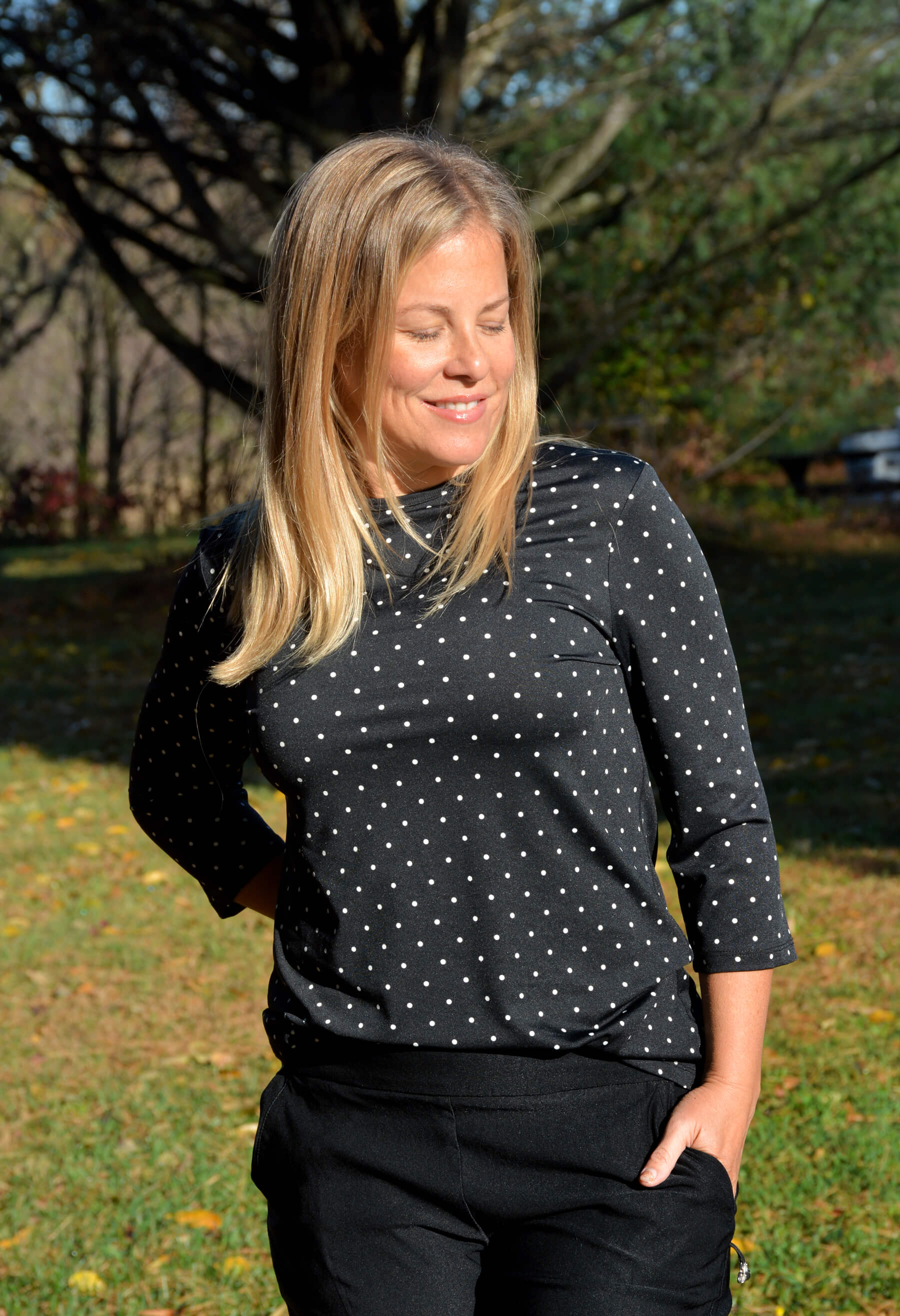 Olivia - Chandail à manches 3/4