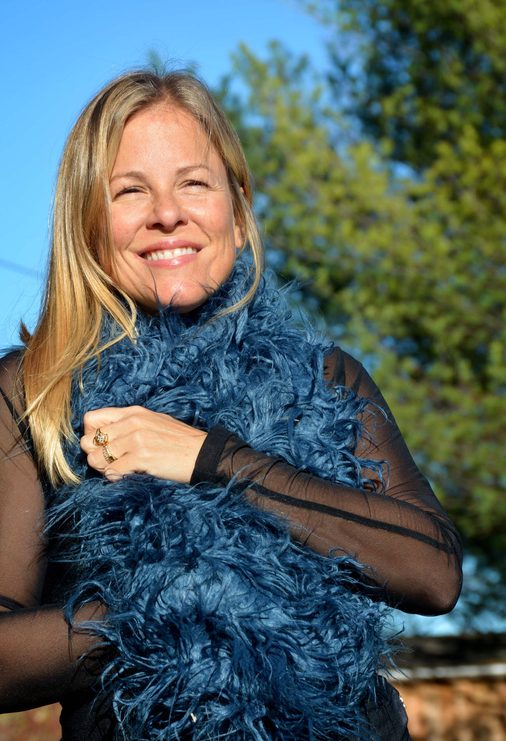 Jessica - Foulard en peluche