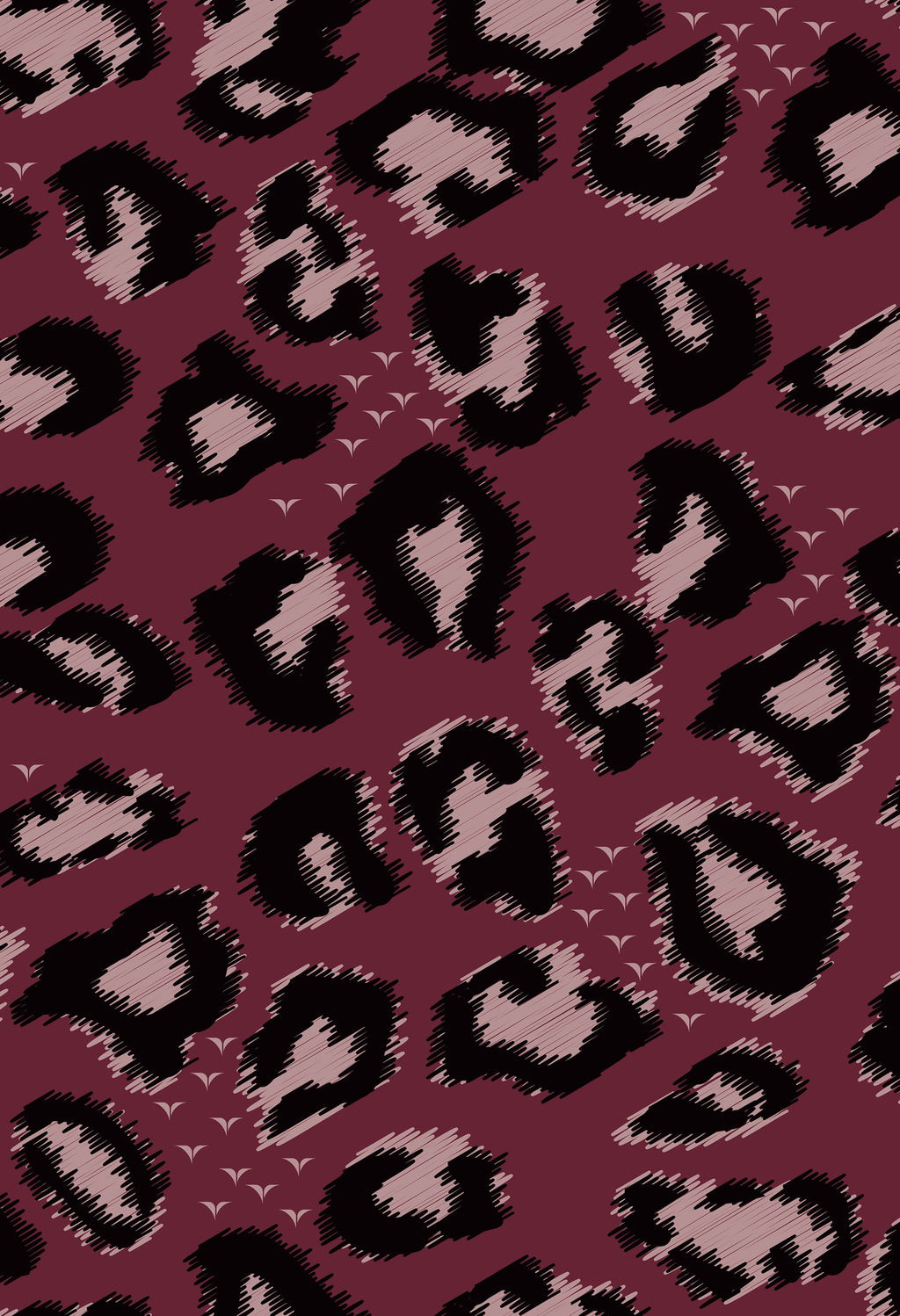 Louise - Tuque trois saisons au motif félin