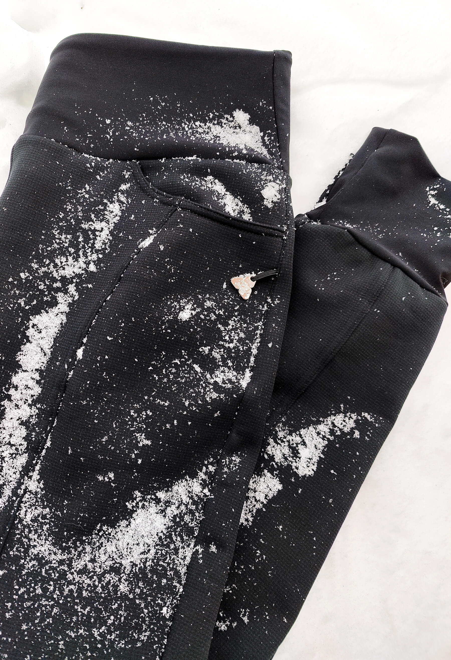 Pantalon Anouk doublé pour l'extérieur noir, faits au Québecpar KSL!