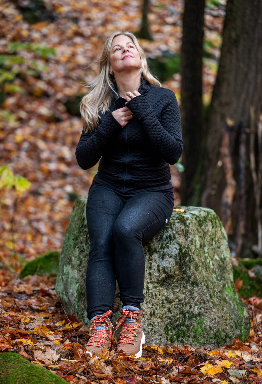 Maria - Long-sleeved jacket with zipper