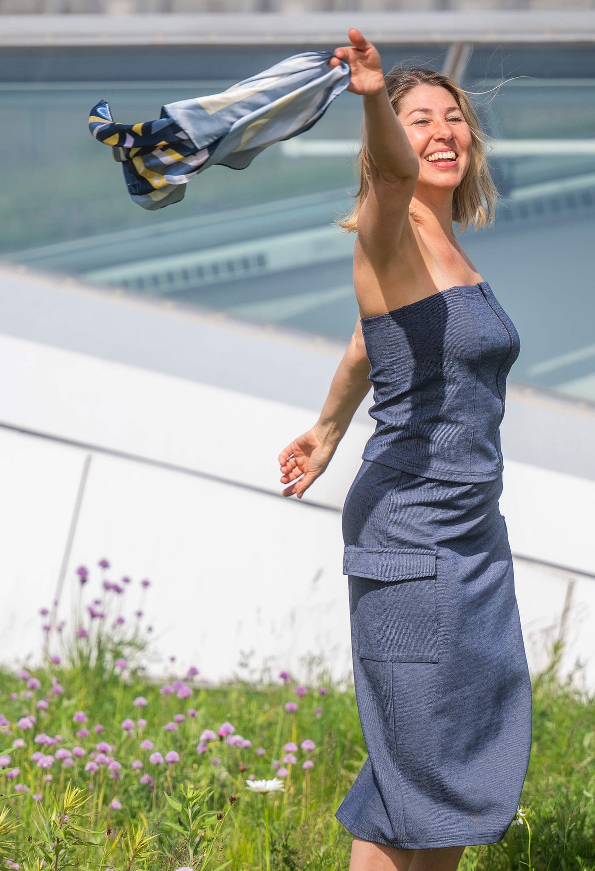 KSL Camisole Carrie - Bustier en denim