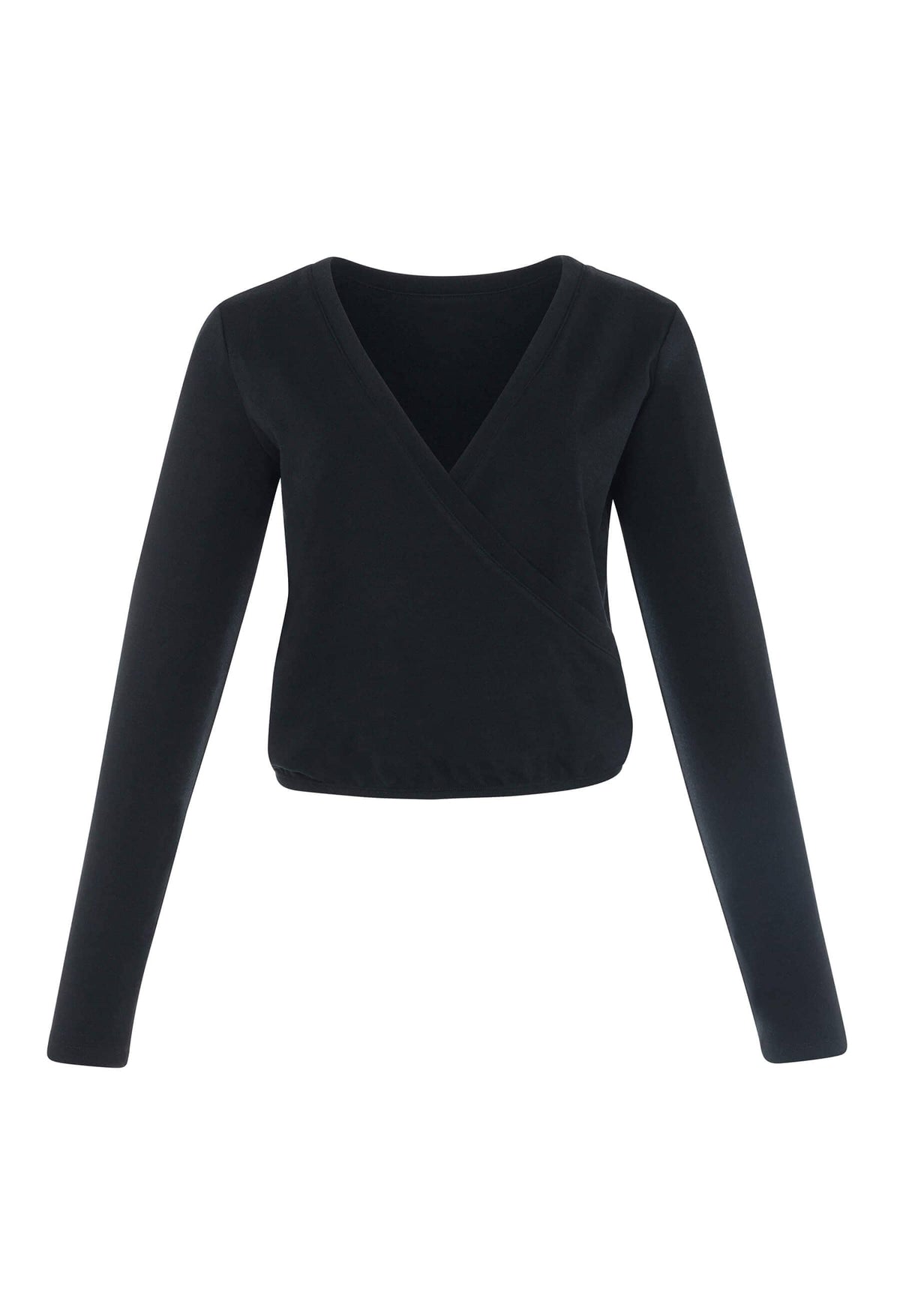 KSL Chandail Noir / XS Annie - Chandail cache-coeur (Mérino)