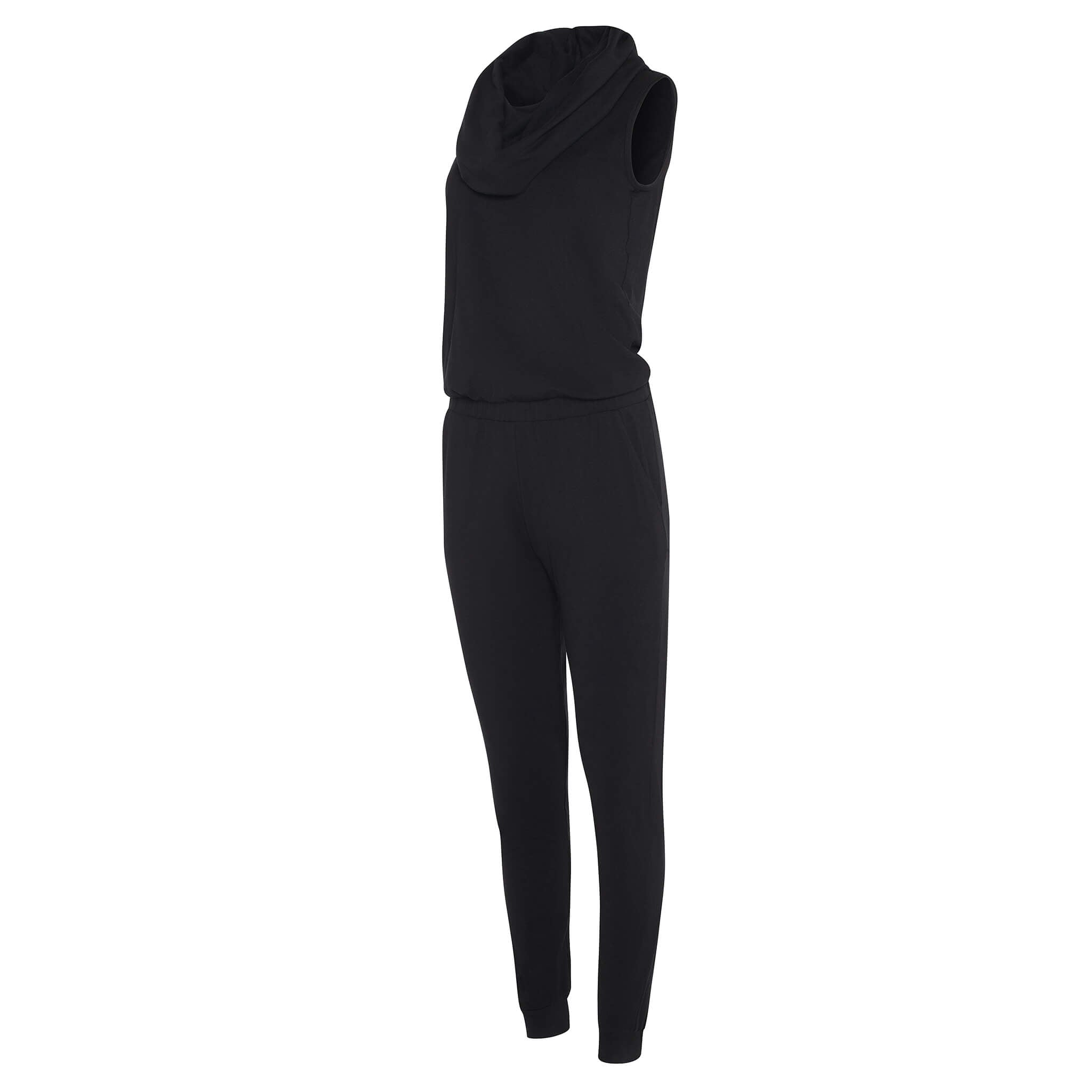 KSL Combinaison Noir / XS Scarlette - Combinaison une pièce transformable sans manches avec col surdimensionné