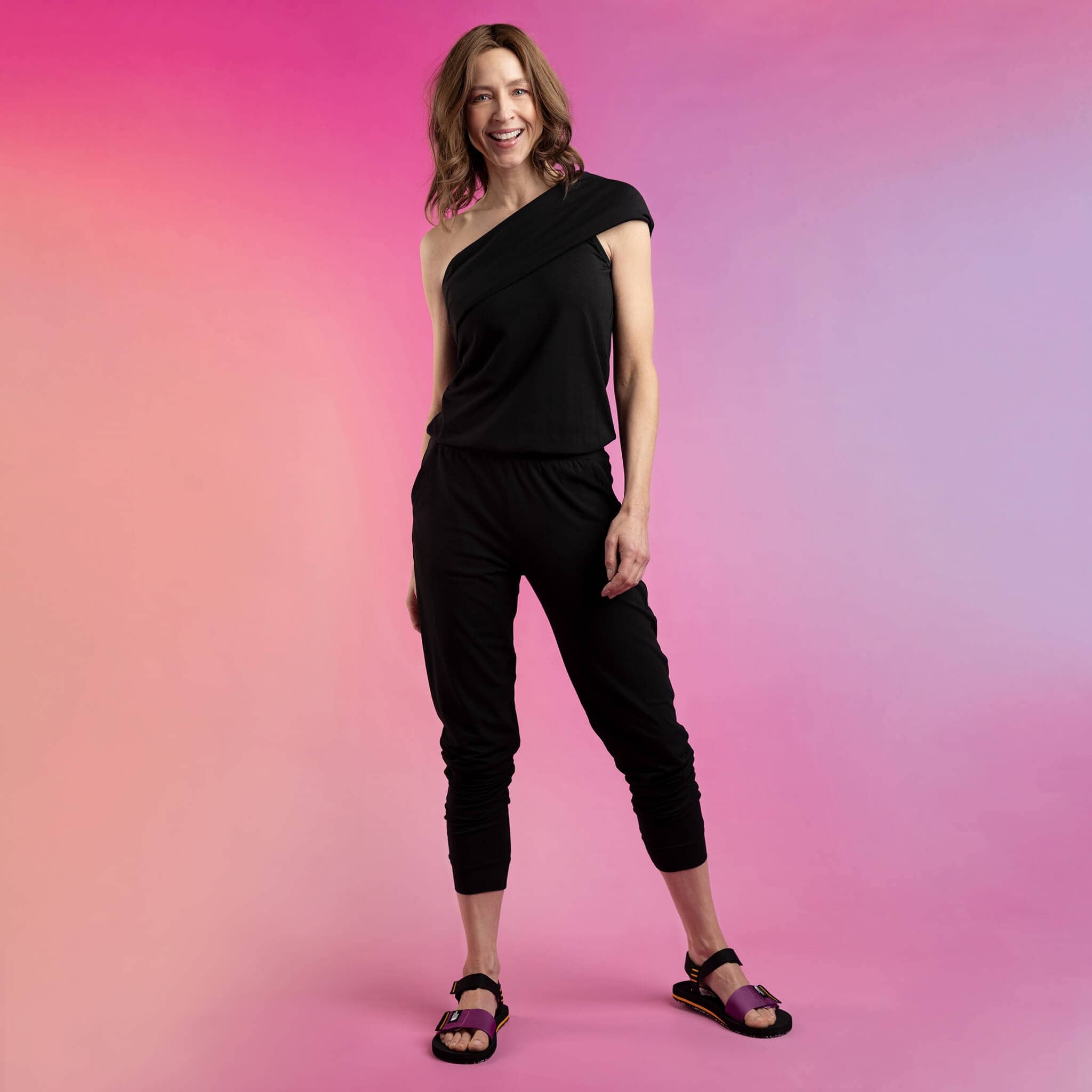 KSL Combinaison Scarlette - Combinaison une pièce transformable sans manches avec col surdimensionné