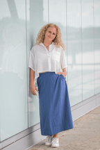 KSL JUPE Margot - Jupe midi à taille haute