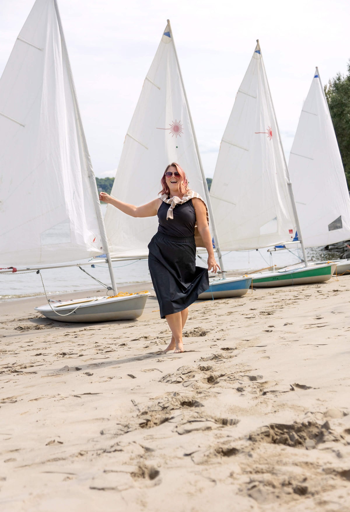 KSL JUPE Margot - Jupe midi à taille haute