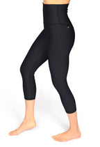 KSL Legging Noir / XS Angelina - Legging capri à taille haute