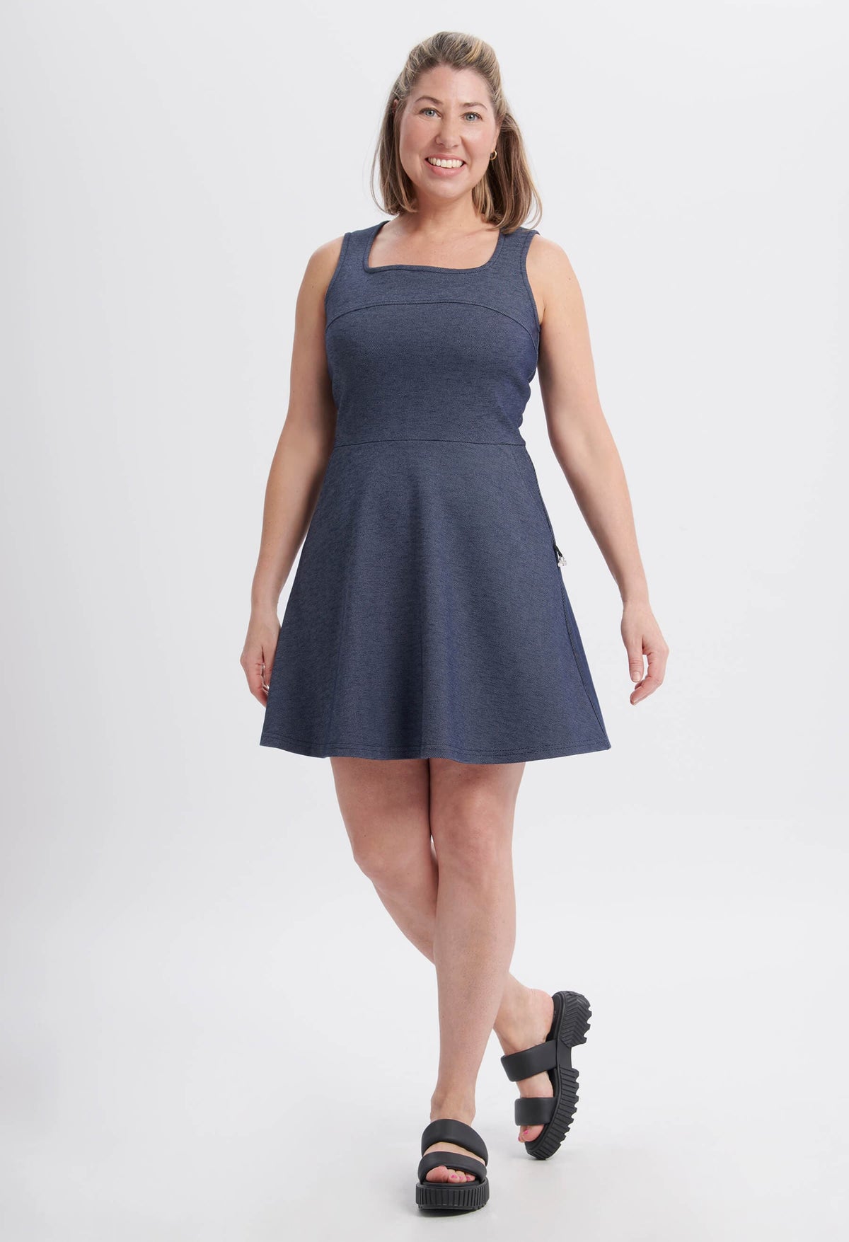 KSL Robe June - Robe sans manches à encolure carrée