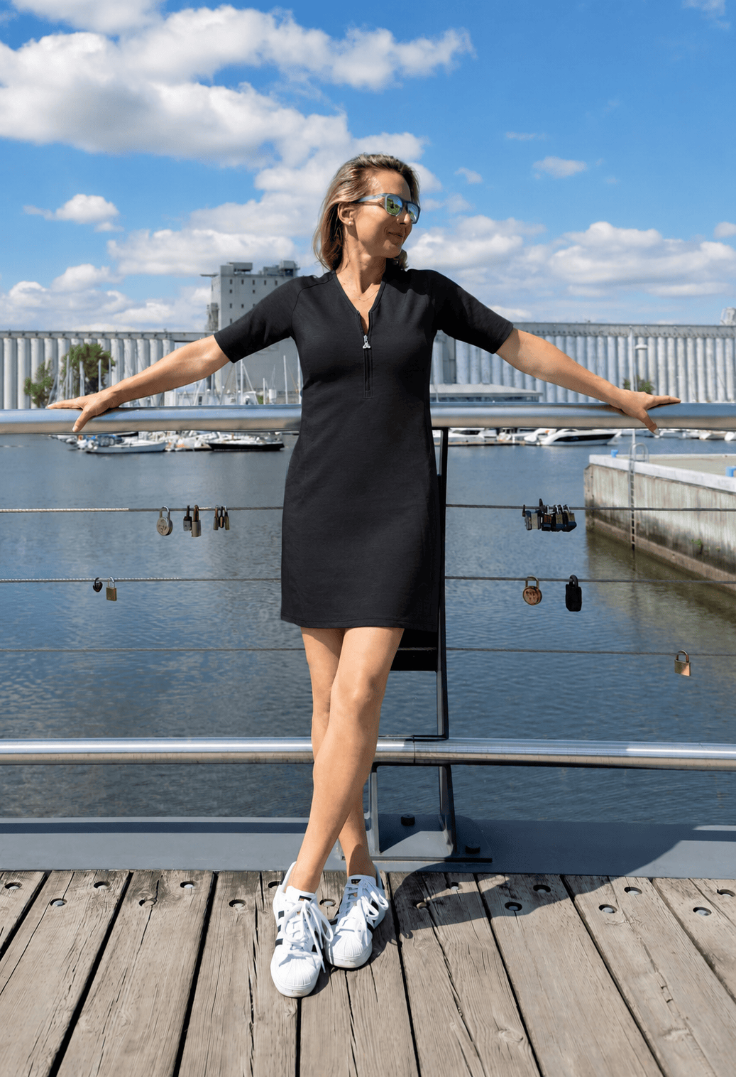KSL Robe Noir / XS Anjo - Robe style denim