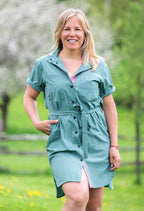 KSL Robe Olie - Robe chemise avec ceinture