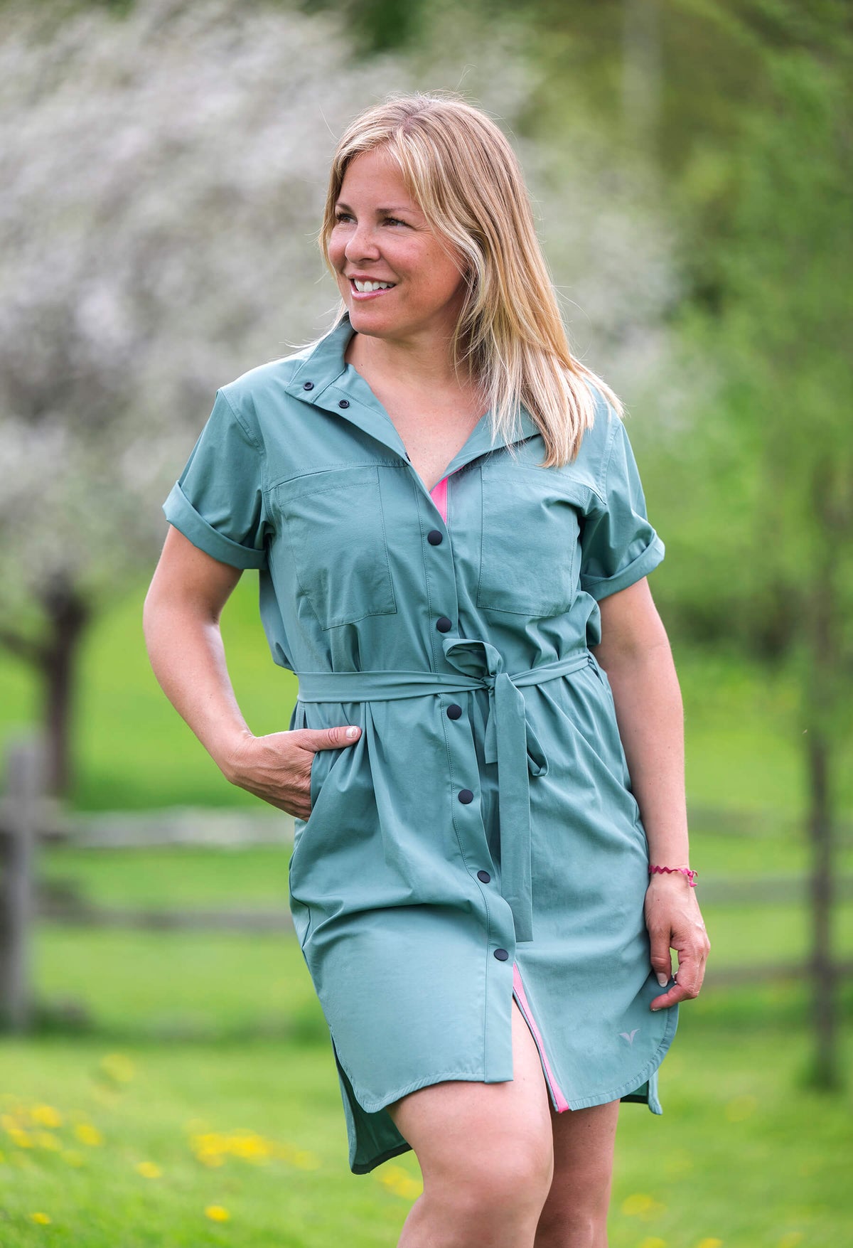 KSL Robe Olie - Robe chemise avec ceinture