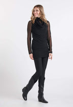 KSL Robe Tina - Robe tube transformable légère et infroissable - Marine et Noir
