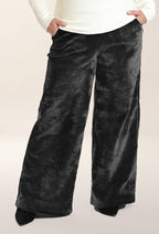 KSL2 Pantalon Gris / XS Kelly - Pantalon fluide à jambes larges en velours - Vente Finale